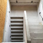 Elektroinstallation Leerrohre verlegen, Flur, Treppenhaus, Rohbau, Neubau