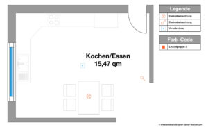 Tischbeleuchtung in der Küche einplanen