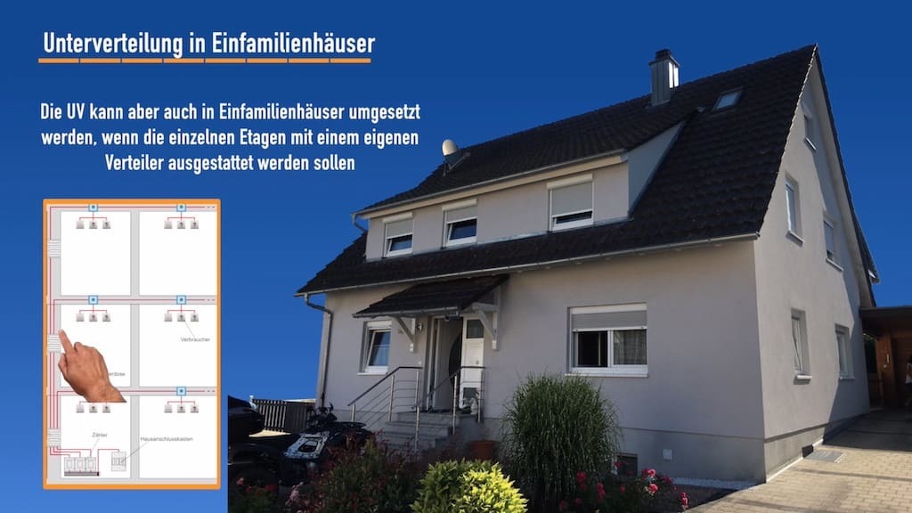 Unterverteiler montage, Verdrahtung, Elektroinstallation, Ratgeber, Leitungen verlegen, Kabel einziehen, Sicherungen, Hauselektrik, Hauptverteiler, Zähleranlage, Montage, Verdrahtung